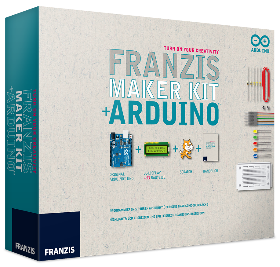 Franzis Maker Kit Arduino Uno R3 